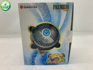 [WB-0170] new goods unused premium sea monogatari desk electric fan small size electric fan SANYO Sanyo marine wa link ji Lucky pachinko [ thousand jpy market ]