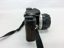 【Y-9066】MINOLTA ミノルタ XD ブラックxブラウン MC ROKKOR-PF 1:1.4 f=58mm【千円市場】_画像4