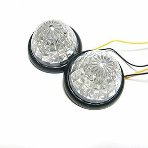 【残りわずか】 LED マーカーランプ サイド マーカー トラック用 16LED 24V カスタマイズ 用 汎用 マルチカラー 2の画像2