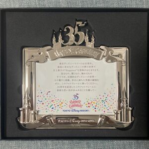 ディズニー　写真立て　35周年