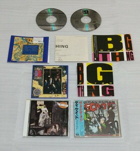 ☆デュラン・デュラン 確認済CDレンタル落含4枚 BESTベスト オブ～ディケイド ウェディング アルバム BIG THING セブン&ザ ラグド タイガー