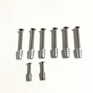  neck joint tremolo springs hanger strap pin reinforcement 8 pcs set . eyes nut anchor 