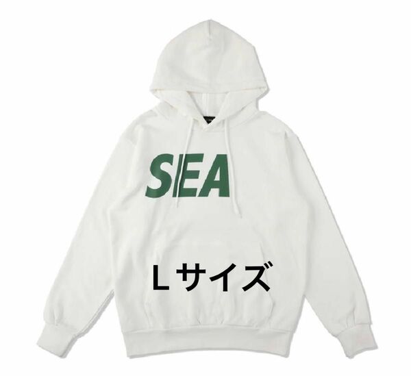 新品 WIND AND SEA Sea Sulfer Hoodie "White", Lサイズ