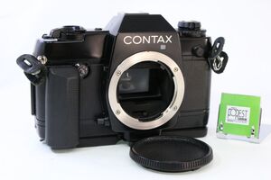 【同梱歓迎】【動作保証・点検済】良品■CONTAX 137MDボディ■シャッター全速・露出計完動・ミラーズレなし・日付機能未確認■5346