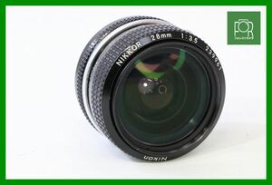 【同梱歓迎】【動作保証・点検済】良品■ニコン NIKON NIKKOR 28mm F3.5■5141