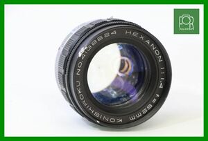 【同梱歓迎】実用■コニカ KONICA HEXANON 52mm F1.4■AAA245