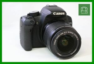 【同梱歓迎】実用■Canon EOS KISS X3 ボディ+EF-S 18-55mm F3.5-5.6 IS■バッテリー・チャージャーなし■AAA248