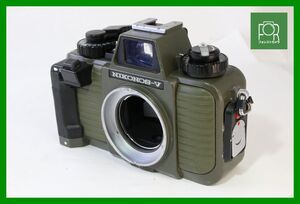 【同梱歓迎】ジャンク■NIKON NIKONOS-V 希少オリーブ■AAA805