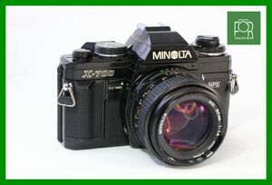 【同梱歓迎】【動作保証・点検済】良品■ミノルタ MINOLTA X-700 MPS ボディ+MD 50mm F1.4■シャッター全速・露出計完動■DDD502