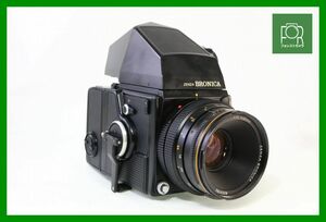 【同梱歓迎】実用■ZENZA BRONICA SQ +ZENZANON-S F2.8 80mm■シャッター全速・露出計完動・引蓋なし■GGG351]