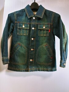  beautiful goods. person a-*ve*vea.v.vmi shell * Clan MICHEL KLEIN Kids Denim jacket 120