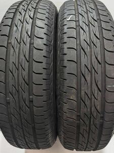 BRIDGESTONE ■ ネクストリー■165/65R15 ■2018年製 ■2本セット ■バリ山－8分山 (6mm)■■ブリヂストン■165-65-15(C-28)