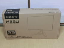 GIGABYTE M32U 4K 144hz 32インチ ips ゲーミングモニター　美品_画像1