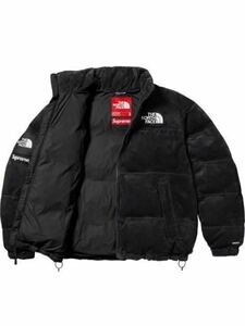 Lサイズ シュプリーム NORTH FACE Suede Nuptse ジャケット ダウン Supreme Jacket ノースフェイス ヌプシ