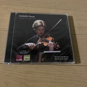 未開封　イザベル・ファウスト　Recitals in France 2010 SPECTRUM SOUND CD レア