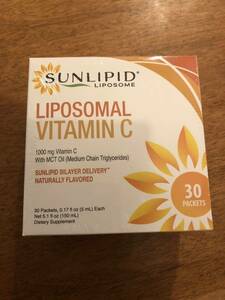 Sunlipid リポソーマル ビタミンC 1箱（３０袋）　リポソーム　ビタミンC (個数変更叶可)