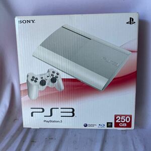 ○【500円スタート】PlayStation3 CECH-4200B プレイステーション3 クラシックホワイト 箱・取扱説明書付き