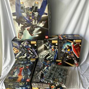 ▽【500円スタート】ガンダム ガンプラ プラモデル 完成品 まとめ売り 現状品 1点未開封品有り