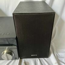 ○【500円スタート】SONY ソニー ミニコンポ HCD-SBT40 Bluetooth対応 リモコン付き 15年製　スピーカーSS-SBT40 _画像2