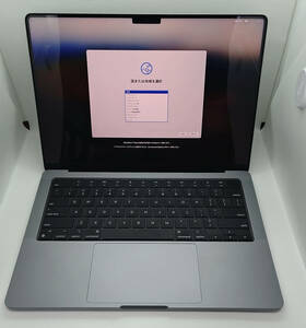 【中古】MacBook Pro M1Max 14インチ、64GBメモリ、1TB SSD、USキーボード、スペースグレイ