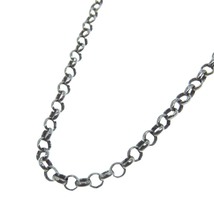 CHROME HEARTS クロムハーツ（原本無） NECKCHAIN ロールチェーン R18 18inch 18インチ シルバー系【中古】_画像2