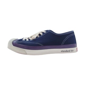 to- -stroke TOAST 19-093-610-0091-1-0 jam jazz or ska jam Jazz o Aska low cut sneakers navy series purple series 8.5[ used ]