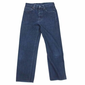 MARGARET HOWELL Margaret Howell × EDWIN Edwin button f rice ro rate Denim pants indigo blue group 29[ used ]