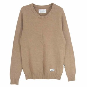 WACKO MARIA ワコマリア 16SS 16SS-WMK-KN01 GUILTY PARTIES CLASSIC CREW NECK SWEATER クラシック クルーネック セーター ニット【中古】