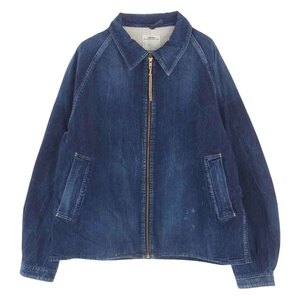 VISVIM ビズビム 0120205006004 20AW SS PEYTON SWING TOP DRY DENIM ペイトン ドライ デニム スイングトップ ジャケット 3【中古】