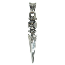 TRAVIS WALKER トラヴィスワーカー DAGGER PENDANT ダブルクロス ダガー ペンダント ペンダントトップ シルバー系【中古】_画像2