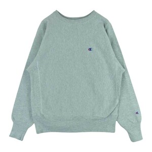 Champion チャンピオン ヴィンテージ 90s ワンポイントロゴ リバースウィーブ クルーネック スウェット トレーナー M【中古】