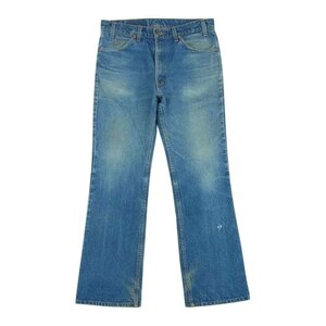 Levi's リーバイス ブランク オレンジタブ ボタン裏刻印575 517 デニム パンツ インディゴブルー系 W34 L31【中古】