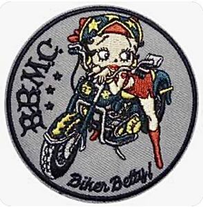 Betty Boop ベティブープ 012 ワッペン アイロンワッペン 刺繍ワッペン アメリカ雑貨 新品未開封