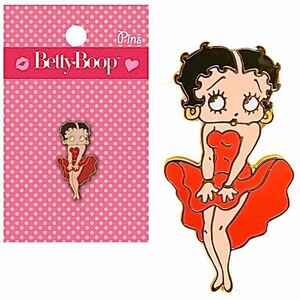 Betty Boop ベティ ブープ PINS ピンズ ピンバッジ ピンバッチ アメリカ雑貨 新品未開封 No.F