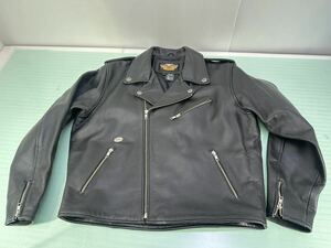 ハーレーダビッドソン ライダース レザージャケット 　サイズ 2XL 　中古品