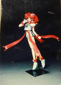 ガレージキット　銀河お嬢様伝説 ユナ２　ユーリィ・キューブ　1/5　海洋堂 ボーメガレキレジンプラモデルフィギュア