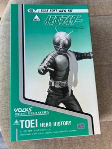 仮面ライダーソフビソフビビニール未組立 ボークス オリエントヒーローシリーズ1/6 ガレージキットガレキプラモデルフィギュア