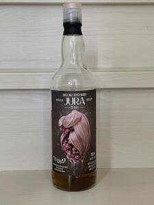 売り切り 空き瓶 1992　JURA ジュラ 28年　47.8% Kyoto Fine Wine and Spirits 京都ファインワインアンドスピリッツ様　空瓶