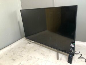 NH120132◆SONY ソニー◆4K 液晶カラーテレビ 2019年製 43V型 KJ-43X7500F ブラビア AndroidTV 直取歓迎！