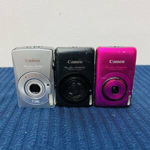 Canon PowerShot SD750IS キヤノン PowerShot SD1400IEIS/SD1400IS コンパクトデジタルカメラ パワーショット 3個 動作未確認