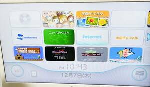 VC　Wii　本体　7本入り　ゴエモン　グラディウス　等　内蔵ソフト