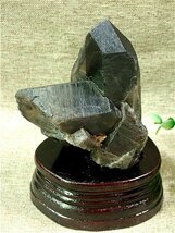 AAA級【魔除け】◆天然モリオン(黒水晶）クラスター177C6-105C76Z_画像4