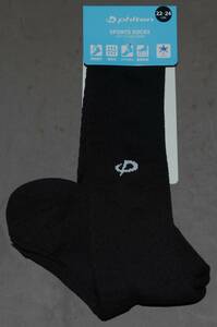 fai тонн спорт носки черный длинный 22~24cmme tuck s