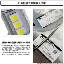 ホンダ エアウェイブ (GJ系 前期) 対応 LED ポジションランプ T10 日亜3030 SMD13連 250lm ホワイト 2個 6500K 11-H-7_画像2