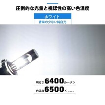 ホンダ N-VAN (JJ1/JJ2) 対応 LED MONSTER L6400 ヘッドライトキット 6400lm ホワイト 6500K H4 Hi/Lo 38-A-1_画像2