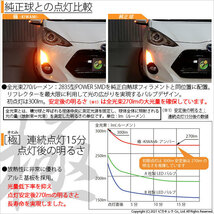 トヨタ アクア (10系 中期) 対応 LED FR ウインカーランプ T20S 極-KIWAMI- 270lm アンバー 1700K 2個 6-A-3_画像2