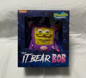 THE IT BEAR BOB BY MILKBOY TOYS SpongeBob ソフビ スポンジボブ ミルクボーイ UNBOX INDUSTRIES イットベア パープル purple 未開封品