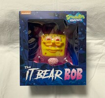 THE IT BEAR BOB BY MILKBOY TOYS SpongeBob ソフビ スポンジボブ ミルクボーイ UNBOX INDUSTRIES イットベア クリアピンク PINK 未開封品_画像1