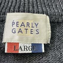 パーリーゲイツ PEARLY GATES 日本製 ウールニット セーター ゴルフ_画像9