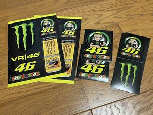 モンスターエナジー MONSTER ENERGY ヤマハYAMAHA【 V・ロッシVR46非売品ステッカーセット②】MotoGP #46